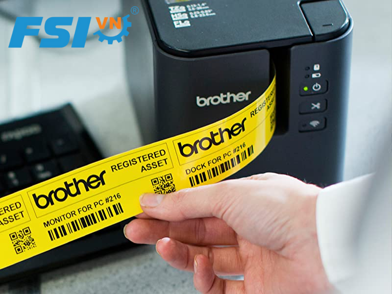 Máy in nhãn Brother PT-P950NW - Máy in nhãn chuyên nghiệp để bàn dành ...